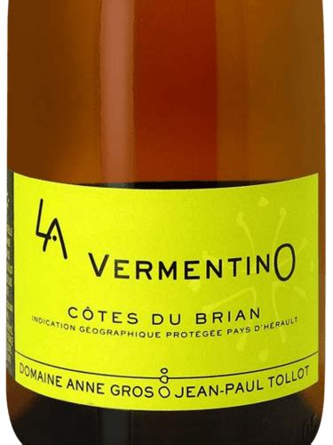 Domaine Anne Gros Jean Paul Tollot La Vermentino Vivino Italia