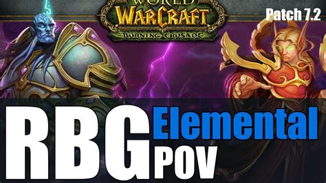 Elemental Shaman PvP Eye Of The Storm RBG WoW Legion 7 2 YouTube