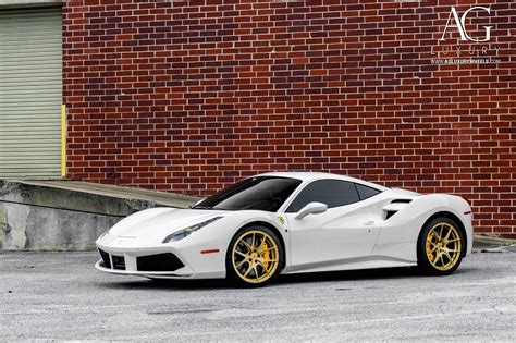 Ferrari White Ag Luxury Agl Wheel Wheel Front