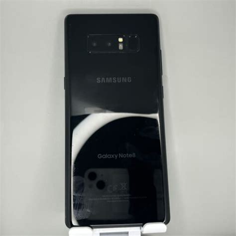 Samsung Galaxy Note8 Sm N950u1 64gb Midnight Black Unlocked W000748 Ebay