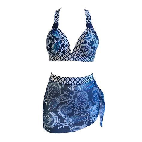 Swsmclt Women S High Waisted Bikini Sexy Beach Swimwear Bathing Suit Cheeky Hawaiian Cutout