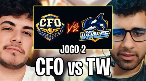 CFO Vs TEAM WHALES JOGO 2 WORLDS 2023 FASE DE ENTRADA YouTube