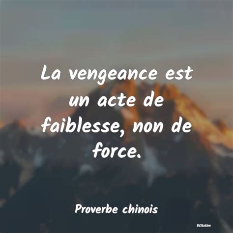 Citations Vengeance BCitation