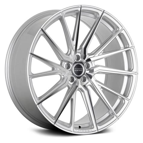 Vossen Hf T Wheels Silver With Polished Face Rims