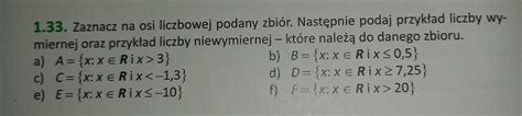 Prosz O Wykonanie Zadania Jak Najszybciej Wszystkie Podpunkty