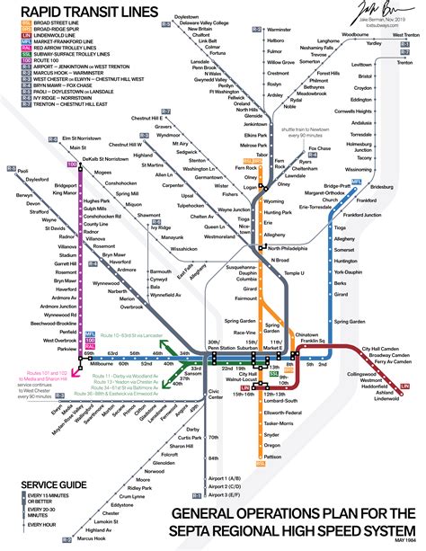 Septa Regional Rail Map - Map Of The United States