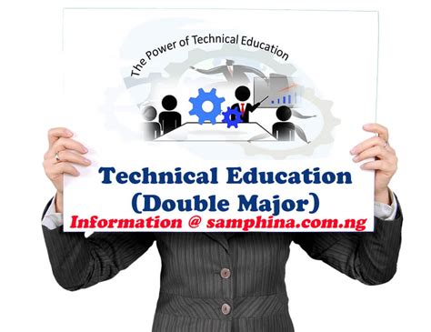 Colleges of Education That Offer Technical Education (Double Major)