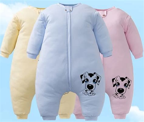 2017 Baby Sleeping Bags Winter 95% Cotton Color Baby Boy Sleep Sack for ...