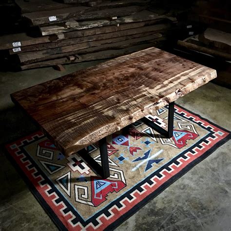 Modern Wood Slab Table | Littlebranch Farm