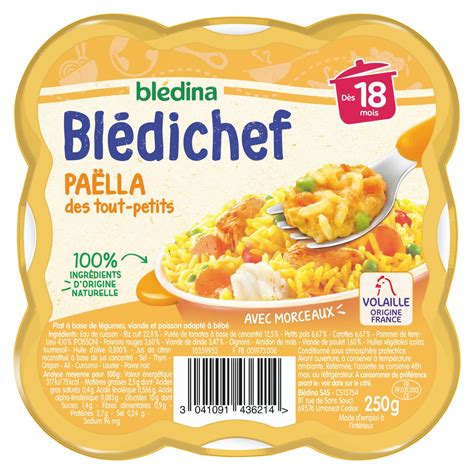 Bledina Bledichef Paella From 18 Months • EuropaFoodXB • Buy food ...