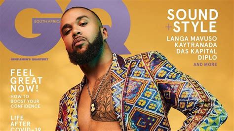 Jidenna Flaunts African Print Outfit On Gq South Africa May June