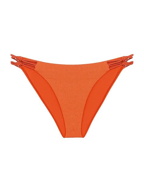 Vix Paula Hermanny Firenze Gwen Low Rise Bikini Bottom Orange