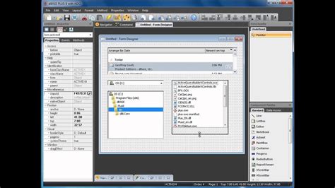 Dbase Plus 8 Addition Of Activex Controls Youtube