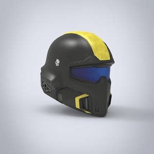 Helldiver 2 B 01 Full Wearable Helmet Template For EVA Foam PDO PDF Etsy