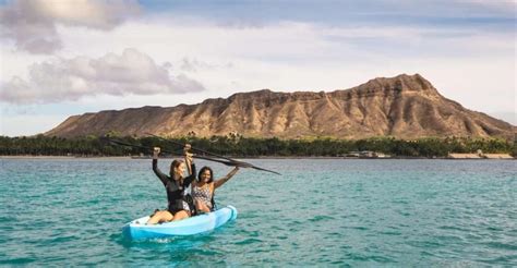 Oahu Waikiki Kayak Tour And Snorkeling With Sea Turtles