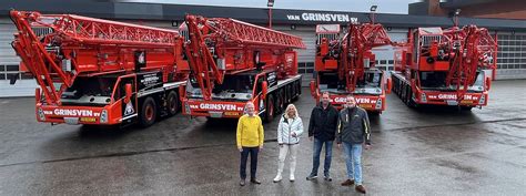 Van Grinsven Invests In Four Zero Emission Elift Cranes From Spierings