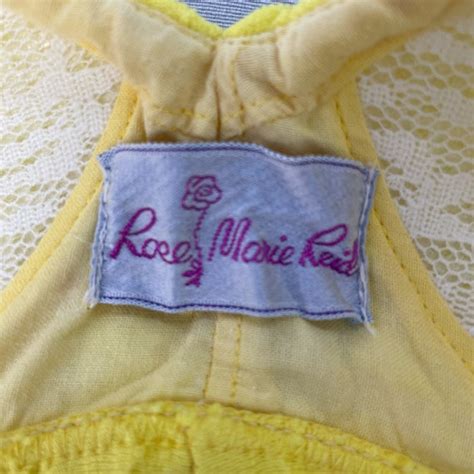 Rose Marie Reid Bright Yellow Bikini S Xs Gem