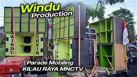 Cek Sound Windu Production Persiapan Parade Mobiling KILAU RAYA MNCTV