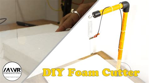 How To Make A Hot Wire Foam Cutter Diy Styrofoam Cutter Youtube