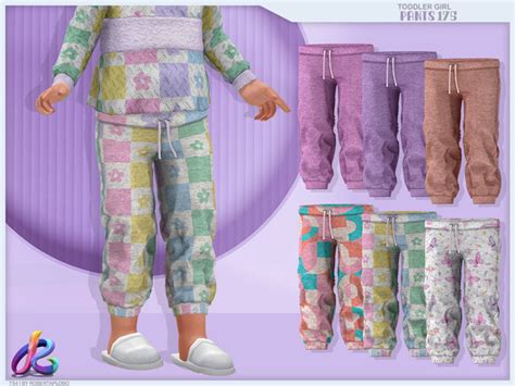 The Sims Resource Toddler Girl Pants 175