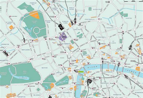 London Map - Detailed City and Metro Maps of London for Download ...