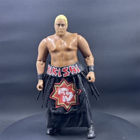 Jakks Wwe R3 Tech Rikishi Wrestling Action Figure 2002 Wwf Blue Bloods