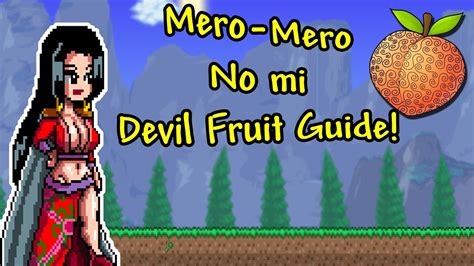 Terraria One Piece Mod Mero Mero Devil Fruit Youtube