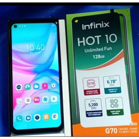 Jual INFINIX HOT 10 6 128GB SECOND FULLSET Shopee Indonesia
