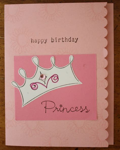 Cynde's Place: Princess Birthday Card