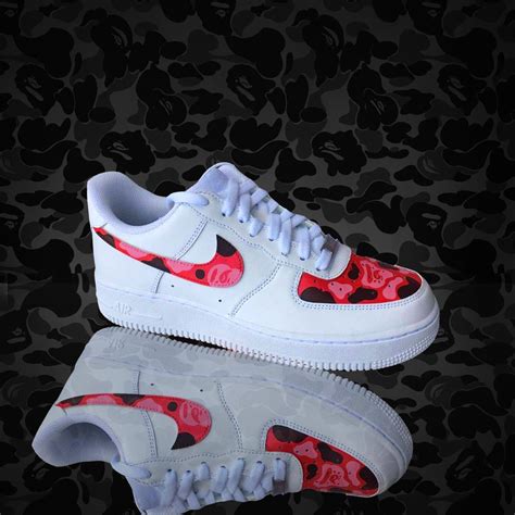 Bape Custom Air Forces Etsy