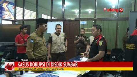 Kejati Sumbar Resmi Tetapkan 8 Tersangka Dalam Kasus Dugaan Korupsi