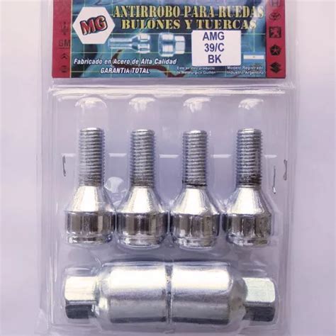 Kit Bulones Antirrobo Renault Ford Escort Cabriolet Cuotas