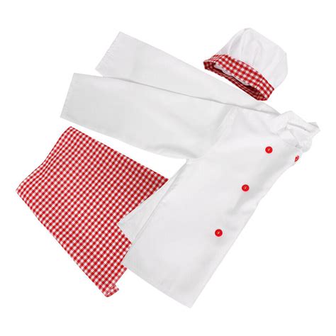 1 Set Kids Cosplay Chef Kostüm Kinder Kochschicht Koch Hut Schürze Koch