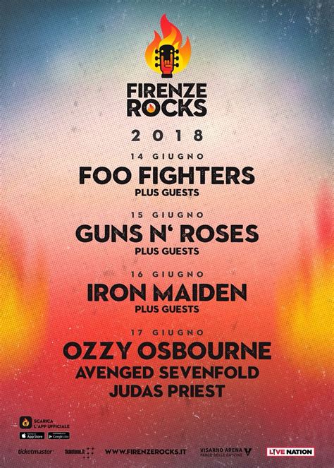 Firenze Rocks Overseas Festivals Festival Forums