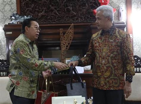 Dubes Indonesia Untuk Korsel Temui Gubernur Ganjar Ingin Kembangkan