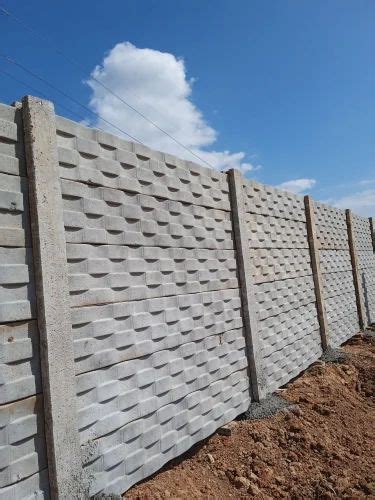 Rcc Precast Boundary Wall Readymade Precast Compound Wall