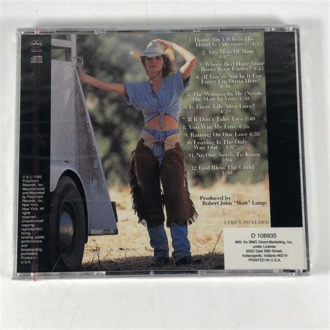 Shania Twain the Woman in Me CD Brand New Sealed LS - Etsy