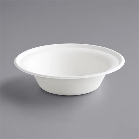 Ecochoice Compostable No Pfas Added Bamboo Bagasse Oz Round Bowl