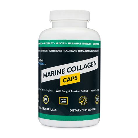 Fish Collagen Supplement Capsules | Purchase Wild Caught Marine ...