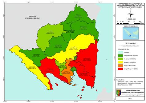 Penyajian Data Statistik Persebaran Luas Areal Dan Produksi Komoditas