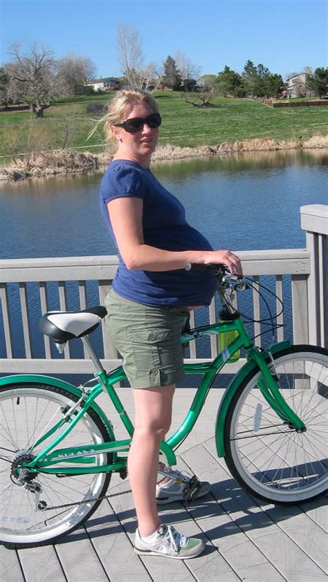 Biking At 36 Weeks Pregnant The Maternity Gallery