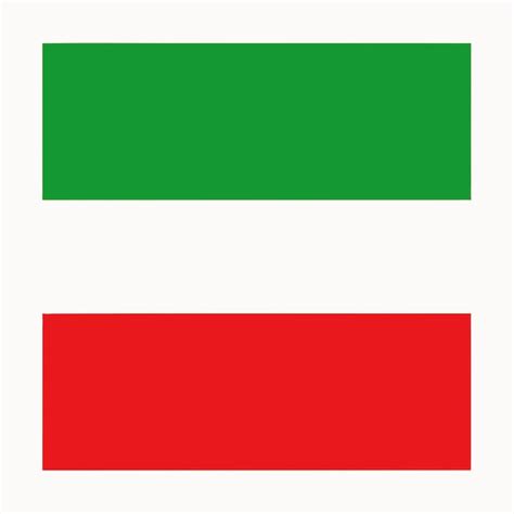 Ilustración de la bandera de Bulgaria sobre un fondo blanco Vector