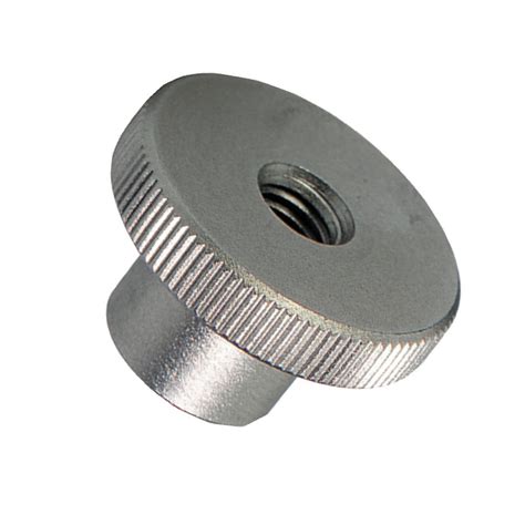 Knurled Thumb High Thin Type Nut Hand Grip Knobs Stainless Steel