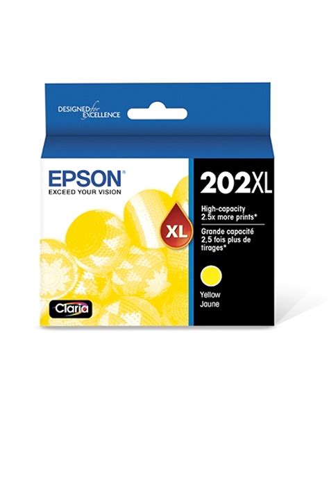 Epson 202XL Yellow Ink Cartridge High Capacity T202XL420 S