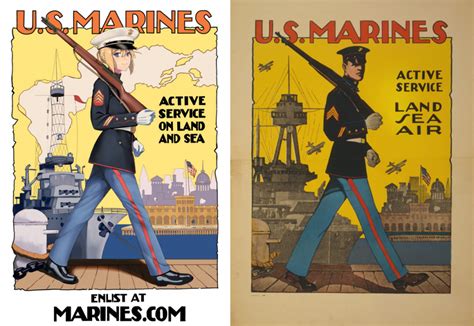 US Marines Hope to Draw In Recruits with Anime-Style Posters