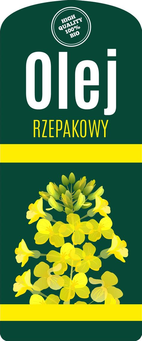 Etykiety Na Olej Rzepakowy 20 Szt Sklep Z Naklejkami Zalepieni Pl