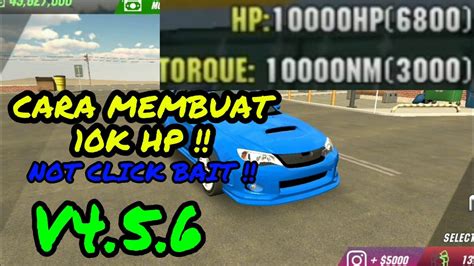 Cara Hack K Hp Di Car Parking Multiplayer Youtube