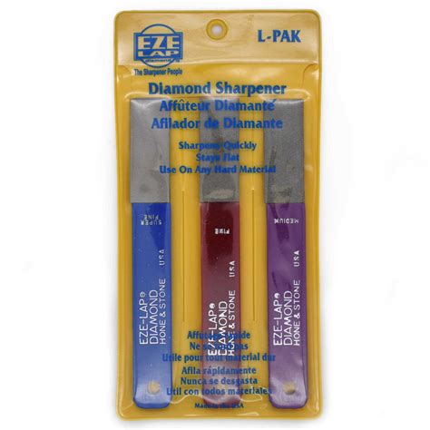 Eze-Lap Diamond Sharpener Set EZLPACK - Hardware&Tools Online Store