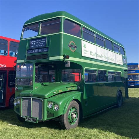 Preserved London Transport Greenline Aec Routemaster Coach Flickr