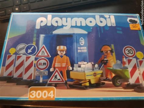 Playmobil Obra Obreros Caja Nueva Sin Abri Vendido En Subasta